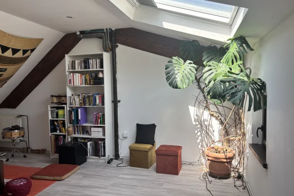 Sur les hauteurs de Cruchten, ample bâtisse du début XIXème et son jardin arboré de 11ares. - Image 10